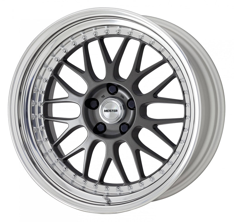 Work Wheels Meister M1 3 Piece - WORK-MM13PPE-195100-10-38MGM-JP1-A