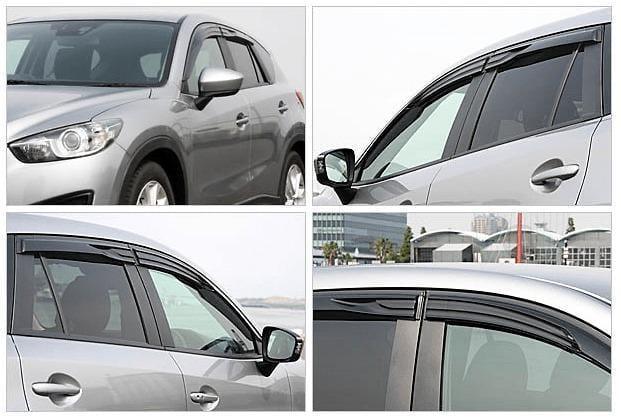 AutoExe - Sports Side Visor - Mazda - CX-5 CX-5 KE - MKE0400 - Rzcrew Garage