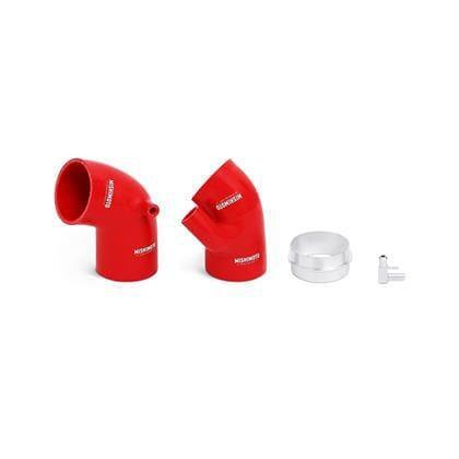 Mishimoto - BMW E46 Silicone Intake Hose Kit - Red - E46(I6) - MMHOSE-E46-323IRD - Rzcrewgarage