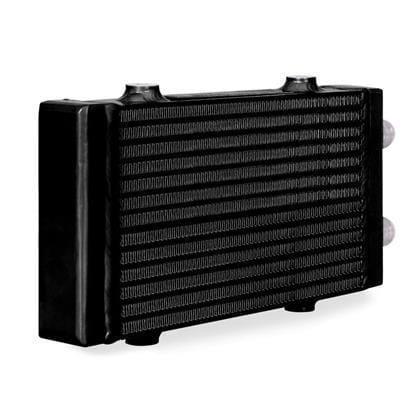 Mishimoto - Universal Dual Pass Bar & Plate Oil Cooler - Black - Universal - MMOC-DP-SBK - Rzcrewgarage
