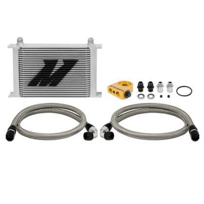 Mishimoto - Universal Thermostatic Oil Cooler Kit, 25 Row - Universal - MMOC-UHT - Rzcrewgarage
