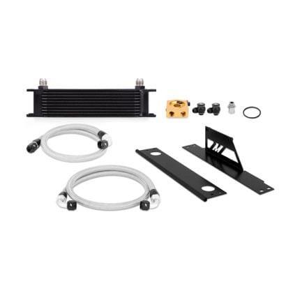 Mishimoto - Subaru WRX and STI Thermostatic Oil Cooler Kit, Black - Black - GDA GDB APPLIED C to E - MMOC-WRX-01TBK - Rzcrewgarage