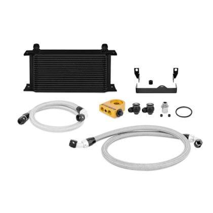 Mishimoto - Subaru WRX STi Thermostatic Oil Cooler Kit, Black - Black - GDA APPLIED G - MMOC-WRX-06TBK - Rzcrewgarage