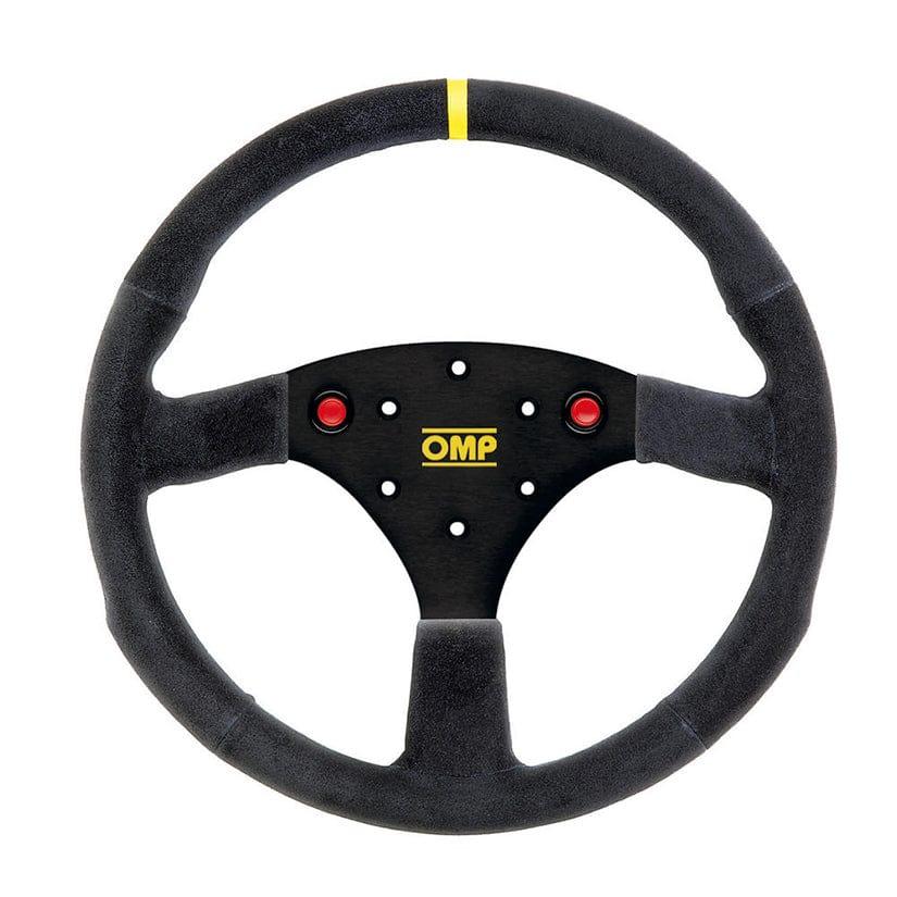 OMP - ALU S PROFESSIONAL Steering Wheels - 320mm 3 Spokes Suede - OD/2042/N - RZCrewGarage