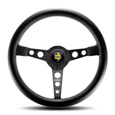 Momo - Proto Tipo Steering Wheels - 3 Spokes Leather - 43mm Dish-P-1 - RZCrewGarage