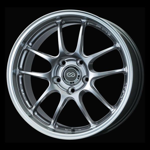 Enkei Japan PF01SS - 17x9J - 5x114.3 - ET: 35/48/60 (Platinum Machined Silver) - JDM-460-790-6535PMS