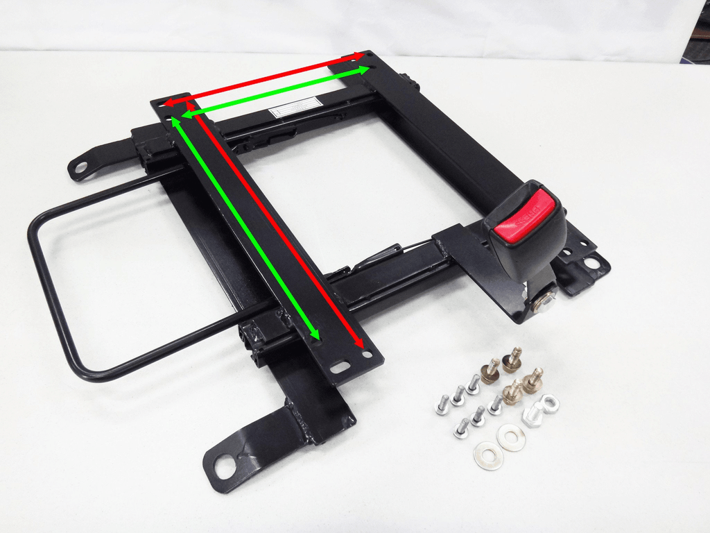 Powerail - Type A Super Low Seat Rail - Suzuki - Swift Sport ZC33S