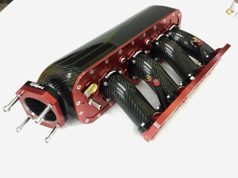 Pracworks Carbon intake Manifold - Honda - Civic Type R Euro - FN2R