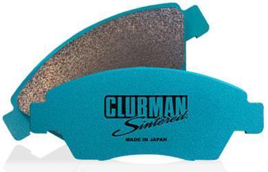 Project Mu - Clubman Sintered Front Brake Pads - Toyota Corolla CE121 (2000-2004) - F129_Type_Clubman_Sintered - Rzcrewgarage