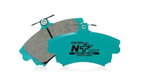 Project Mu - Racing N+ Front Brake Pads - Toyota Ipsum CXM10G/SXM10G/SXM15G (1996-2001) - F124_Type_Racing_N+ - Rzcrewgarage