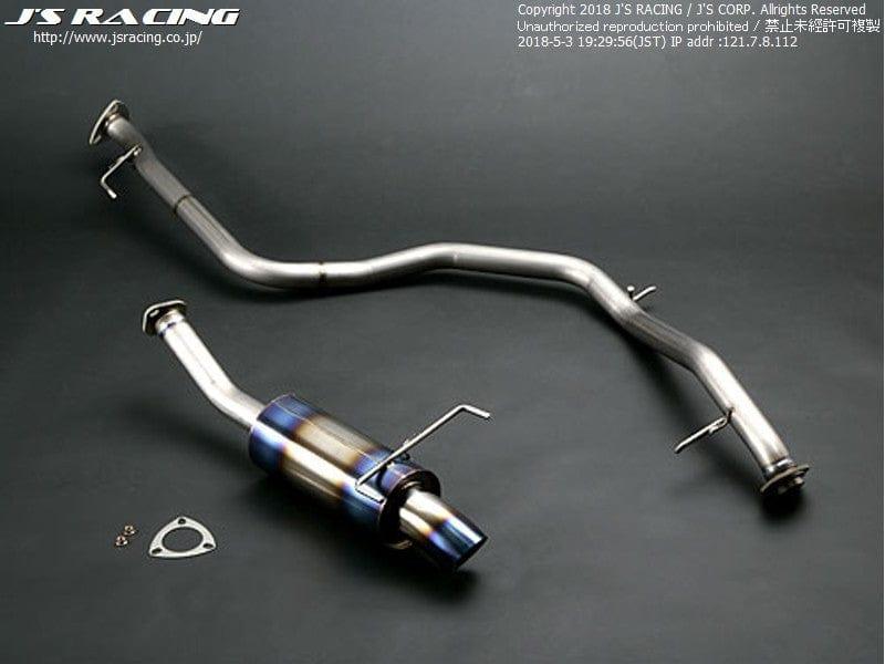 パーツ CR-Z J'S RACING SUS304 50RS J'S RACING/ジェイズレーシング SUSエキゾーストプラス