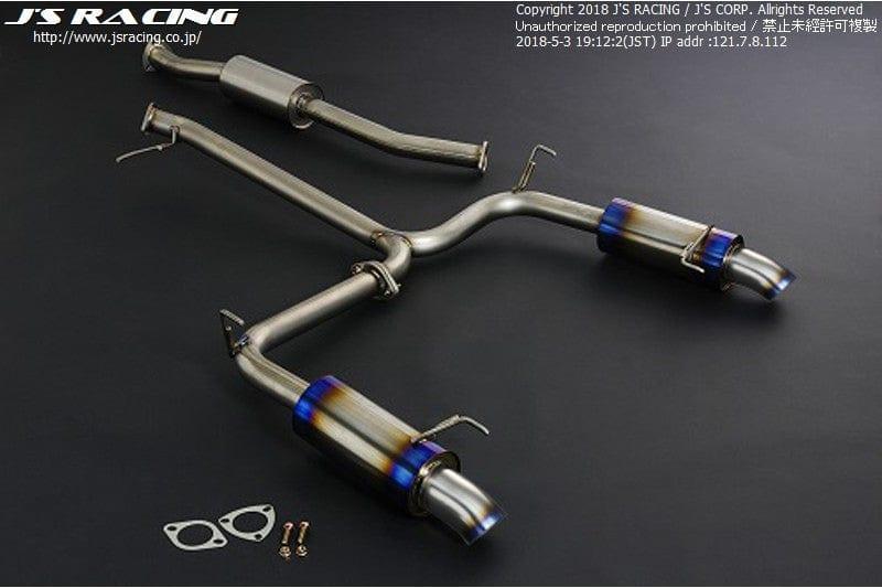 Buy Js Racing R304 SUS Dual exhaust system 60 RS - Honda