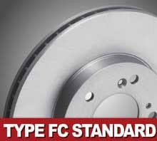 Racing Gear Type FC Rear Brake Rotors - Honda - EK9 - RHR-56 - Rzcrewgarage