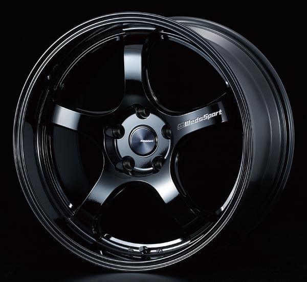 WedsSport RN-05M - 18x8.5J - 5x114.3 - ET: 38/45/52 (Gloss Black) - RN-05M-18855114338-GB