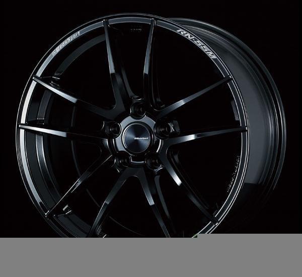 WedsSport RN-55M - 19x8.5J - 5x114.3 - ET: 38 (Gloss Black) - 5x114-3 - RN-55M-19855114338-GB