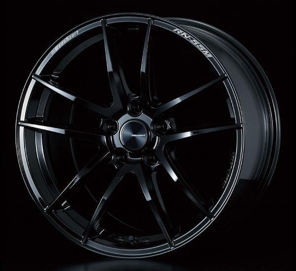 WedsSport RN-55M - 19x10.5J - 5x114.3 - ET: 22 (Gloss Black) - 5x114-3 - RN-55M-191055114322-GB