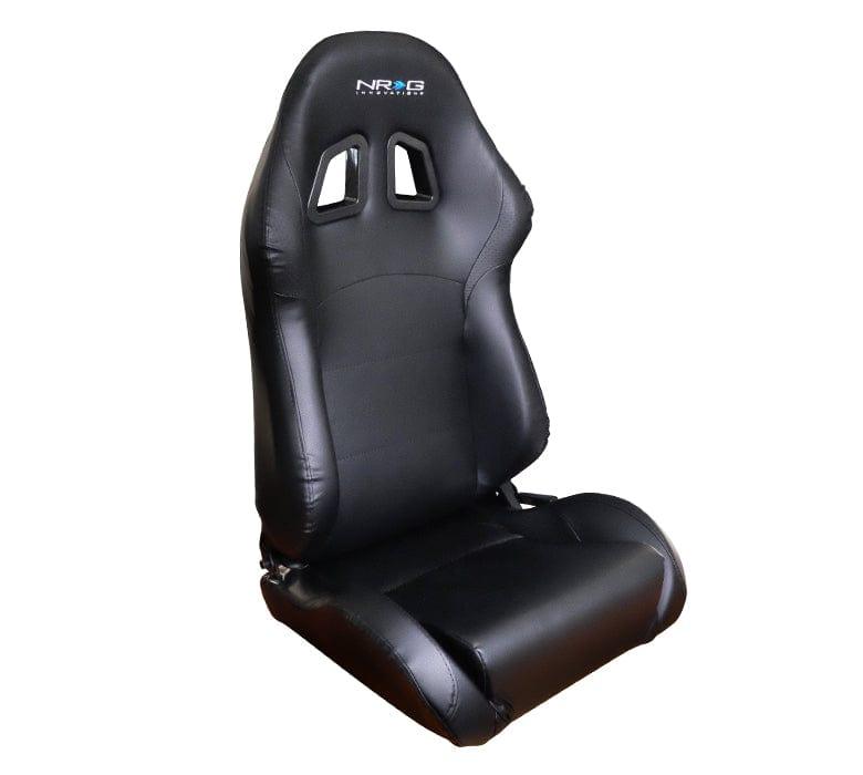 NRG RSC 204 Reclinable Seat (Pair) - Black-RSC-204L/R - Rzcrewgarage