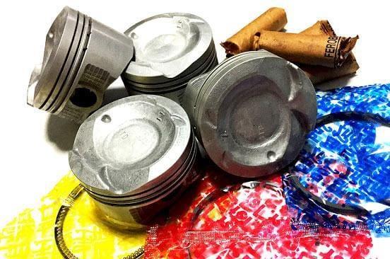 RZCREWGARAGE - 13.0:1Cr - 75mm Bore Pistons Kit (incl Rings)- Toyota - 1NZ-FE - RZ13011-13101 - RZ13011-13101
