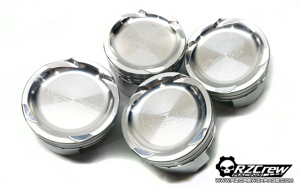 Rzcrew Racing - Forged Pistons 88mm - 8:5 to 15:0 Compression Ratio - Honda - F22C