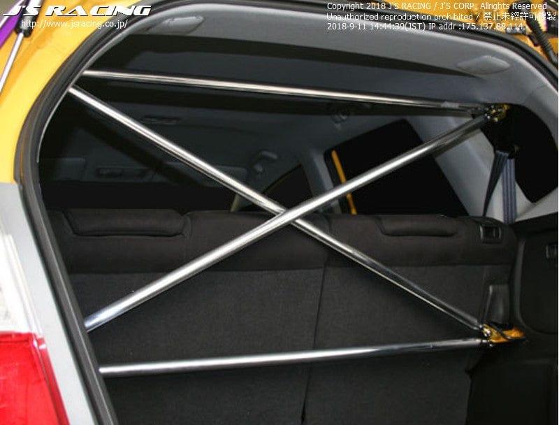 Js Racing - Rear Crossbar - Honda Fit-Jazz GE6/GE7/GE8/GE9 - SCB-F3