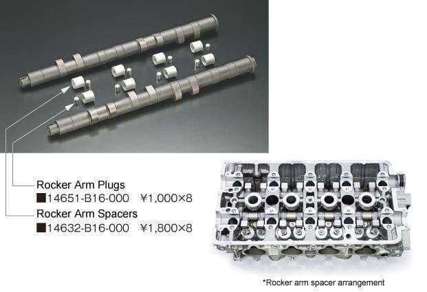 Toda Racing - Rocker Arm Spacer for VTEC Killer High Power Profile Camshaft - Honda - B Series - 14632-B16-000 - 14632-B16-000