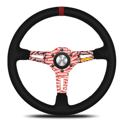 Momo - Ultra JPN Steering Wheels - 3 Spokes Suede - 87mm Dish-UJ-04 - RZCrewGarage