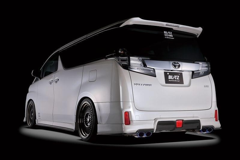 Blitz - NUR-SPEC VSR Quad (Oval Tail) exhaust system - Toyota - Vellfire GGH30W(Velfire) - 62518V