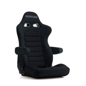 Bride Euroster II Cruz (Seat Heater) Reclinable Seat - Frp - Black-E57ASN - Rzcrewgarage