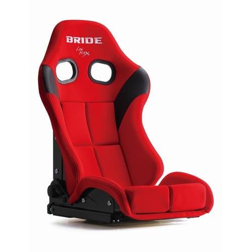 Bride Stradia III Low Cushion Reclinable Seat - Super Aramid - Red-G72BSR - Rzcrewgarage
