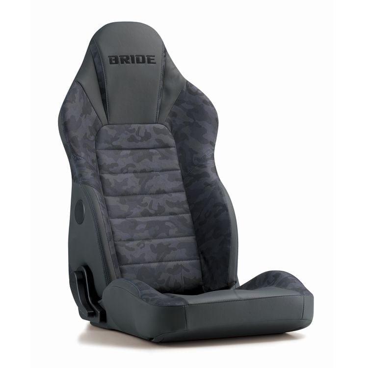 Bride Streamsghost with heater Reclinable Seat - Frp - Blue Camouflage-I35CM2 - Rzcrewgarage