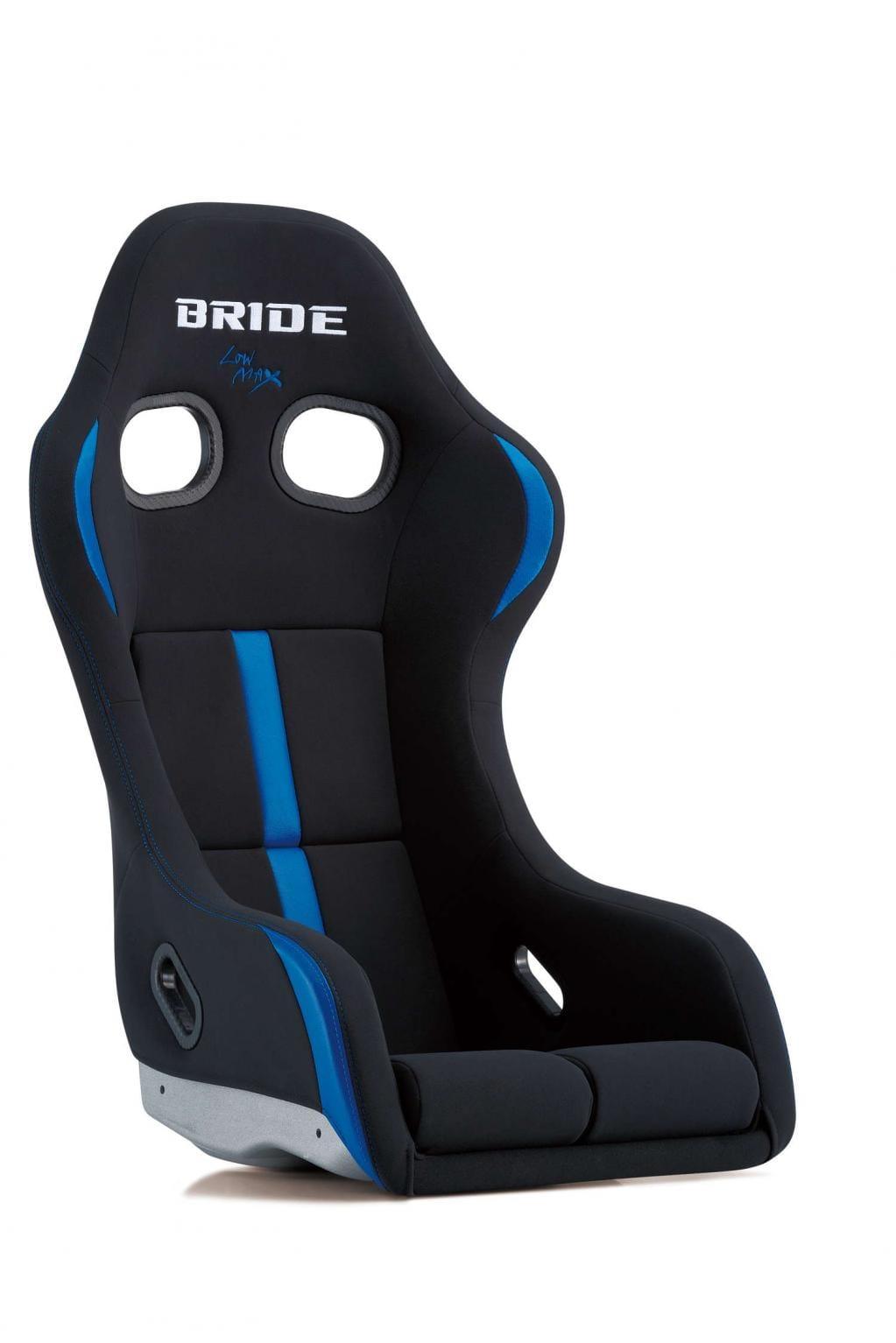 Bride Zeta IV Reims Fixed Bucket Seat - Frp - Blue-HA1CNF - Rzcrewgarage