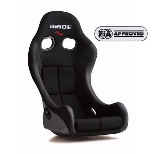 Bride Zieg IV Fixed Bucket Seat - Frp - Black-HB1ASF - Rzcrewgarage