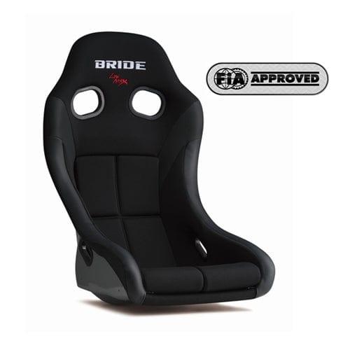 Bride Zieg IV wide Fixed Bucket Seat - Frp - Black-HC1ASF - Rzcrewgarage