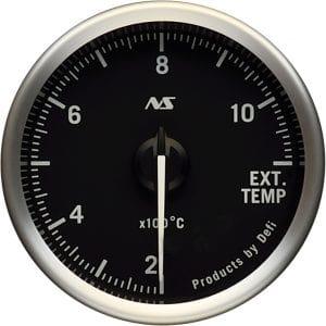 Defi Advance RS Exhaust Gas Temperature Gauge - 60mm - 200-1100C-DF18501 - RZCrewGarage