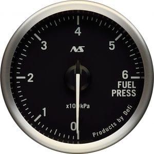 Defi Advance RS Fuel Pressure Gauge - 60mm - 6 Bar-DF18201 - RZCrewGarage