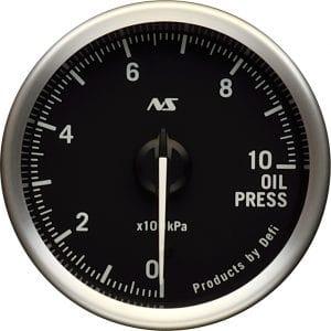 Defi Advance RS Oil Pressure Gauge - 52mm - 10 Bar-DF13701 - RZCrewGarage