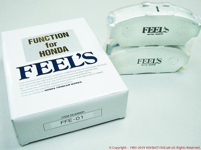 Feels EVO Rear Brake Pads Honda - Civic, CR-X EF9/EF8 - FEELBPEF9/EF8-EVR - Rzcrewgarage