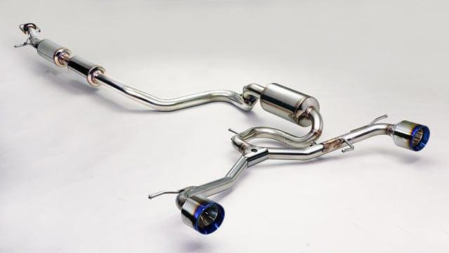 Ganador Vertex Sports Muffler with Center Pipe ( Burn Tail) Exhaust System - Suzuki - Swift Sport ZC33S - GDE-411ST