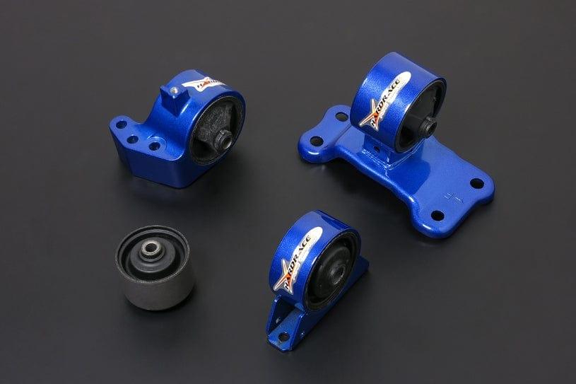 Hardrace - Harden Engine Mount 4 Pieces Set (JDM 5MT) - Mitsubishi - Lancer Evolution CT9A Evo 7/8/9 - 7672