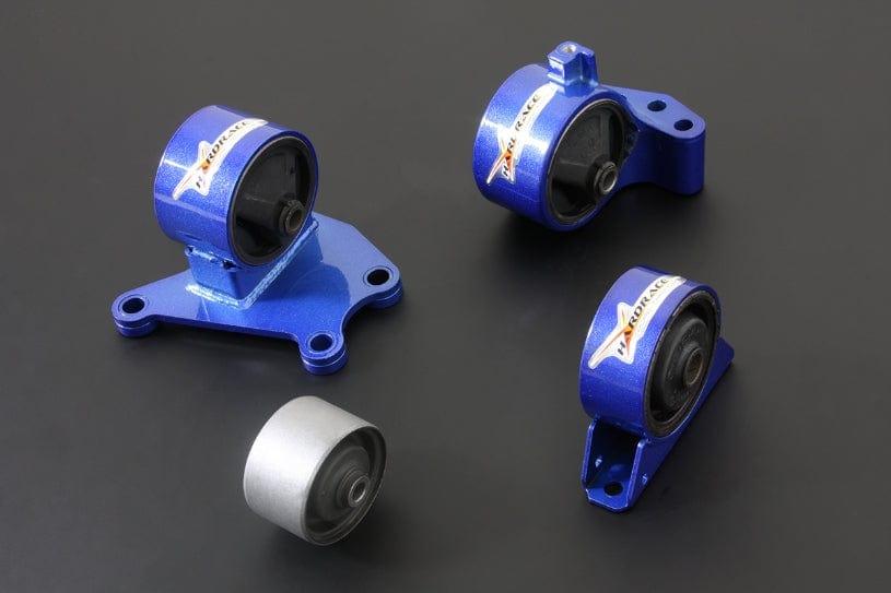 Hardrace - Harden Engine Mount 4 Pieces Set (JDM 6MT) - Mitsubishi - Lancer Evolution CT9A Evo 7/8/9 - 7671