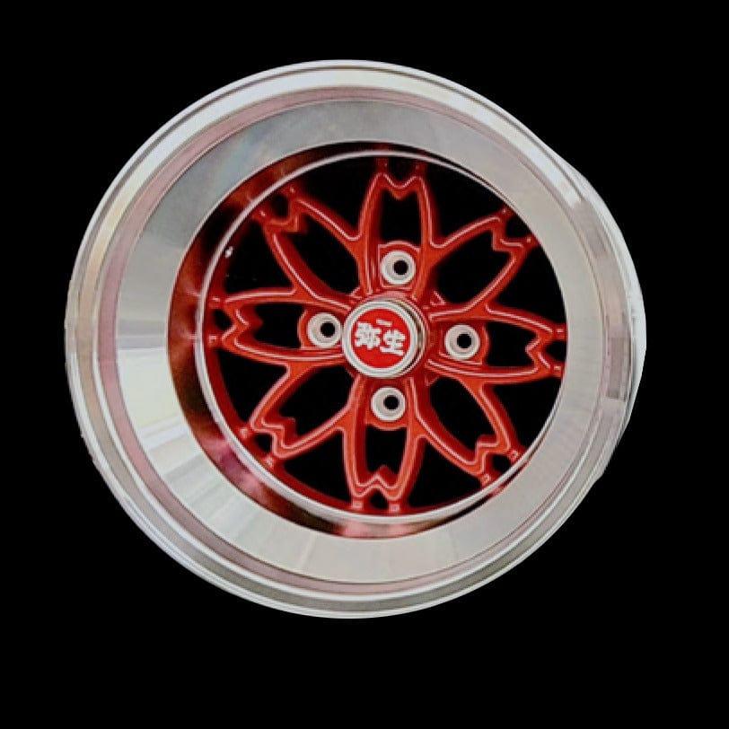 Hayashi Racing Team Yayoi - 15x9J - 4x114.3 - ET: -19 (Red) - 4x114-3 - Team Yayoi159-194x114.3-R