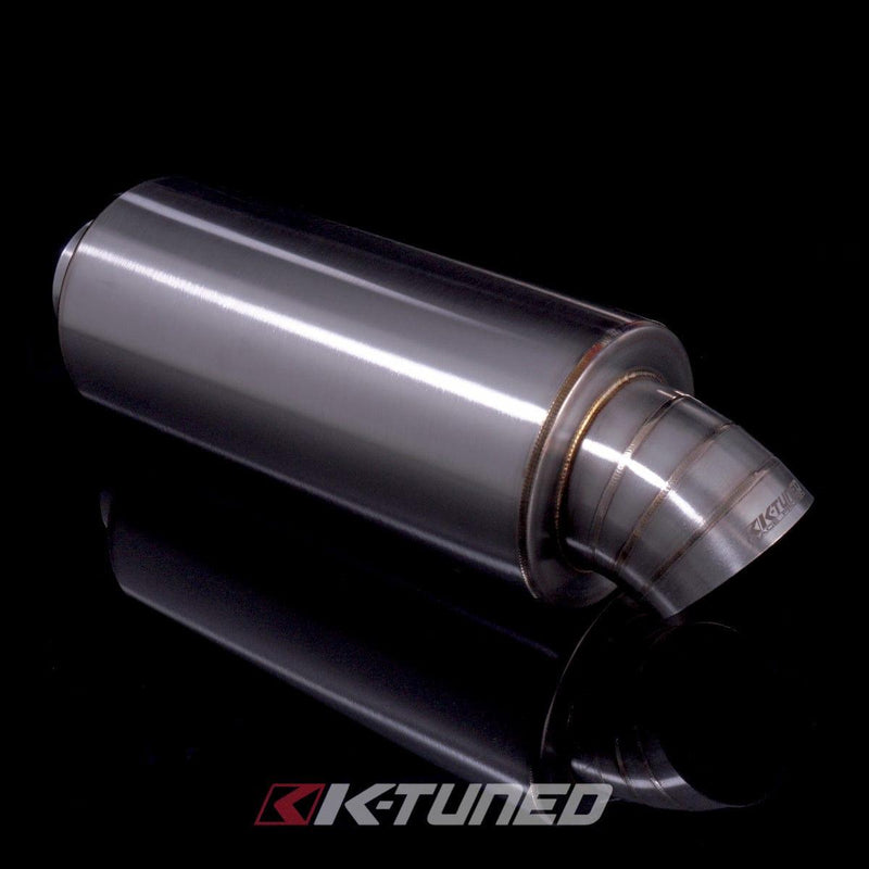 K-Tuned Turndown Universal Muffler 3" -KTD-MFTD-30