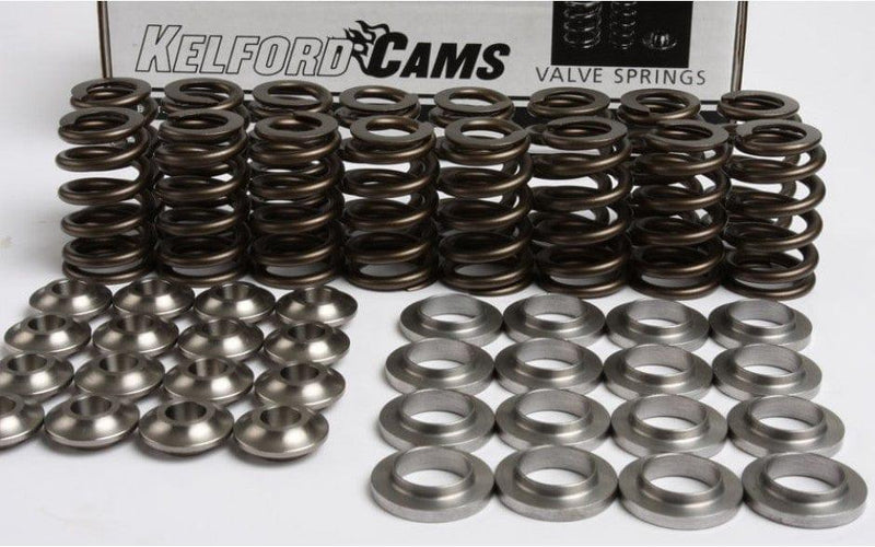 Kelford - KVS63-BTK-X - Premium Beehive spring, Ti retainer & locator set - Mitsubishi - 4G63T All - KVS63-BTK-X