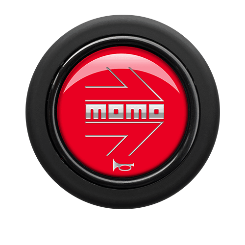 Momo Arrow Red Horn Button - HB-19-HB-19 - RZCrewGarage