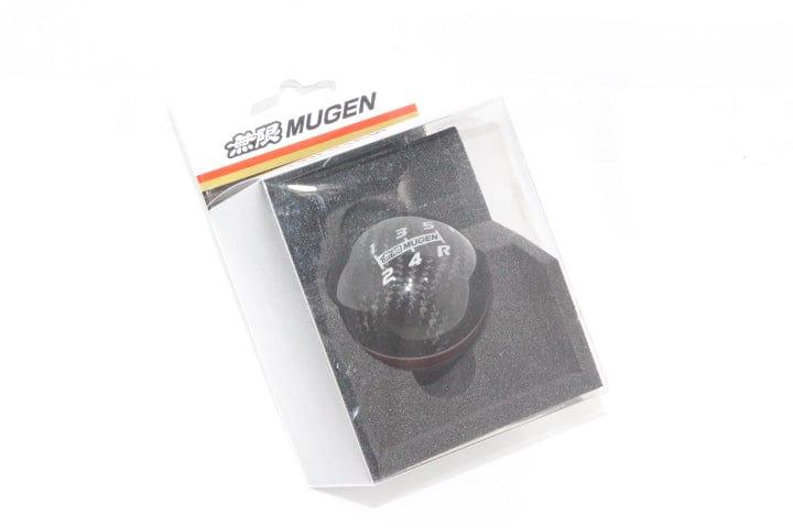 Mugen 5sp MT Carbon Shift Knob with Red Band-54102-XLT-K3S0-RD - Rzcrewgarage