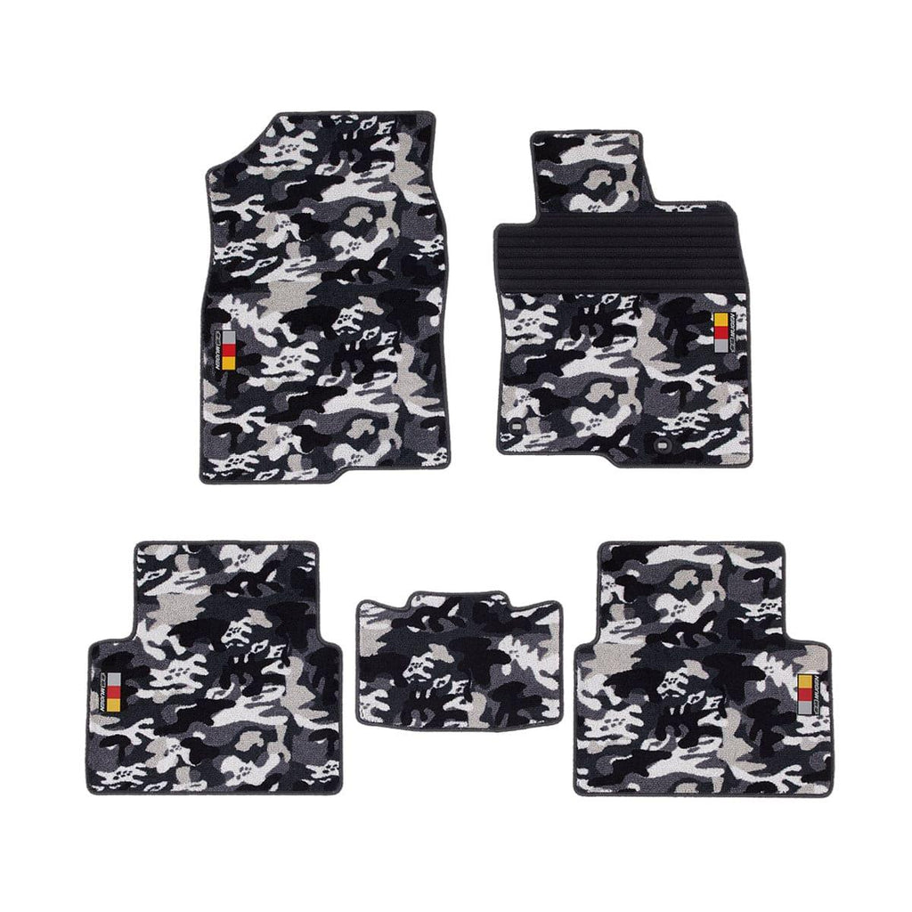 Mugen - Floor Mat Set Limited Camo Edition - Honda - Civic Hatchback FK7 - 08P15-XNCD-K1S0-MC