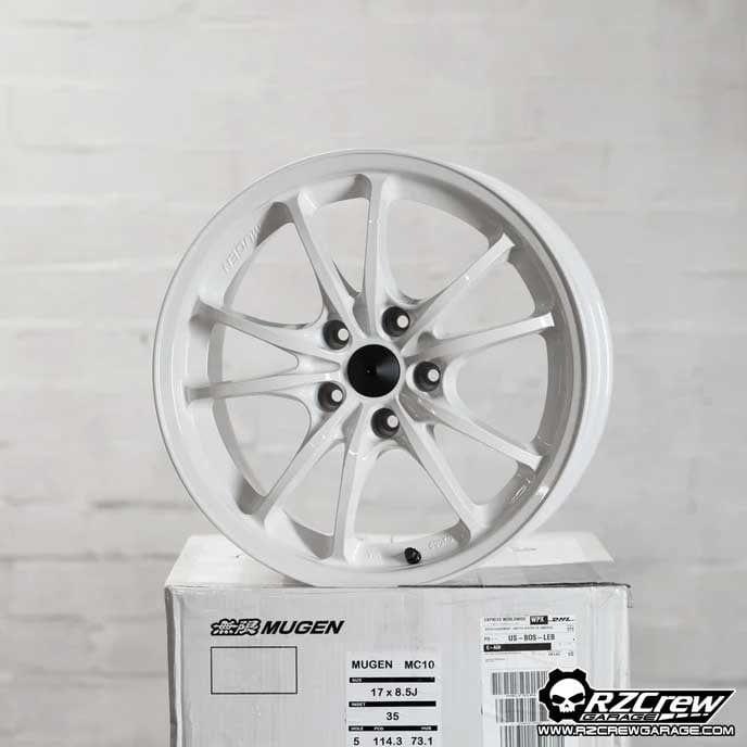 Mugen MC10 - 17x9 J ET: 35 (White) - 5x114-3 - 42700-MC10-790W-35
