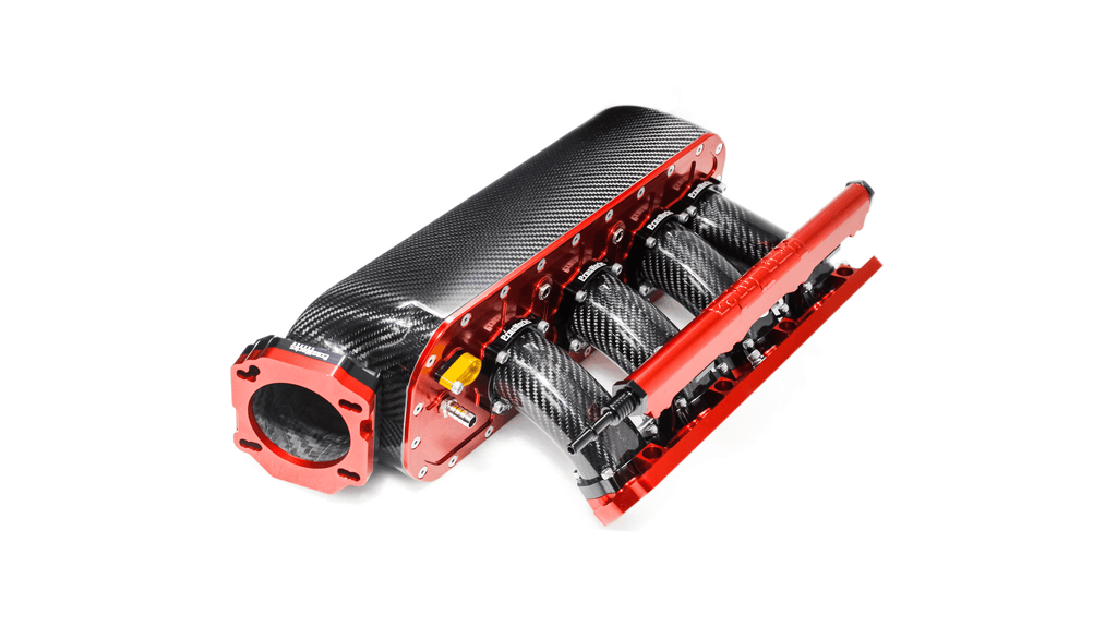 Pracworks Carbon Lowered Intake Manifold 20° Plenum - Honda - Civic - EK(All)