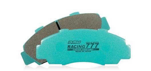 Project Mu - Racing777 Rear Brake Pads - Subaru Legacy Touring Wagon BG4 Applied A-C (1994-1998) - R914_Type_Racing777 - Rzcrewgarage