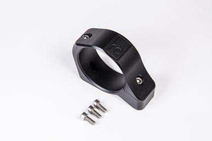Radium Engineering 2-Piece Fuel Pump Clamp 60mm - Black W/ Logo-20-0218 - Rzcrewgarage